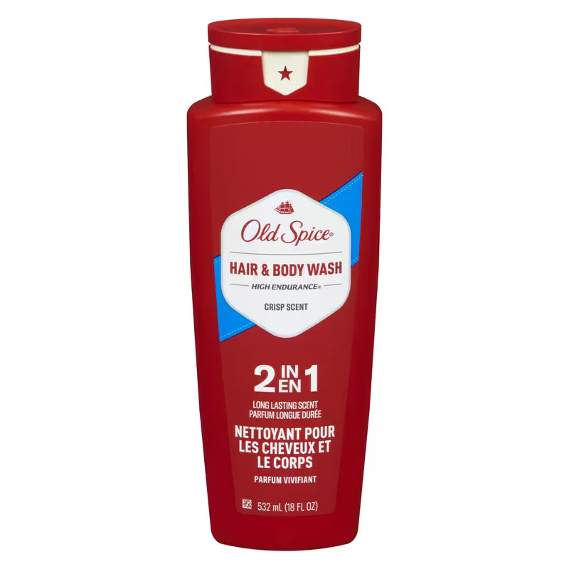 OLD SPICE HAIR & BODY WASH 2 EN 1  (532 mL)